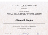 Corso per la qualifica di Tecnico delle attività sportive (clicca per ingrandire)